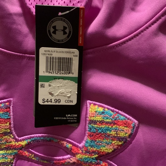 Girls size large under armour hoodie - Picture 5 of 7